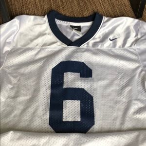 White Penn State Jersey kids M